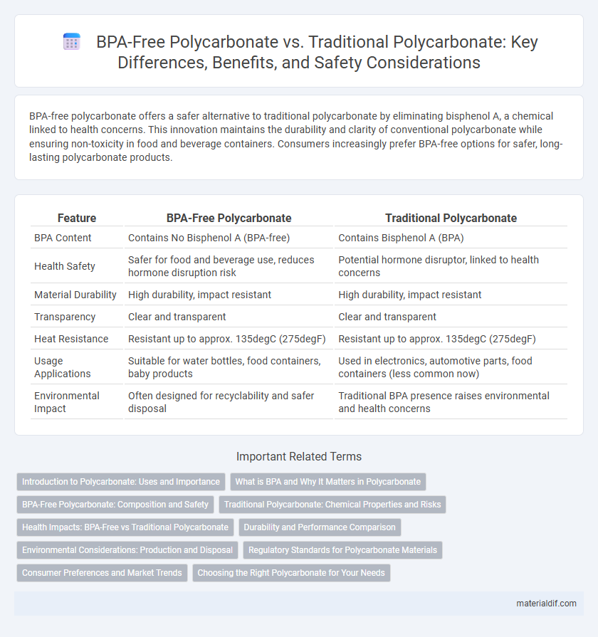 BPA-Free Polycarbonate vs. Traditional Polycarbonate: Key Differences, Benefits, and Safety Considerations