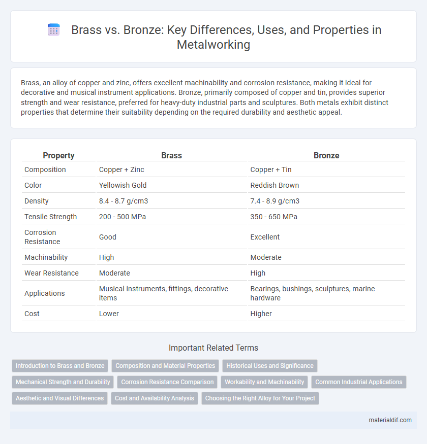 Brass vs. Bronze: Key Differences, Uses, and Properties in Metalworking