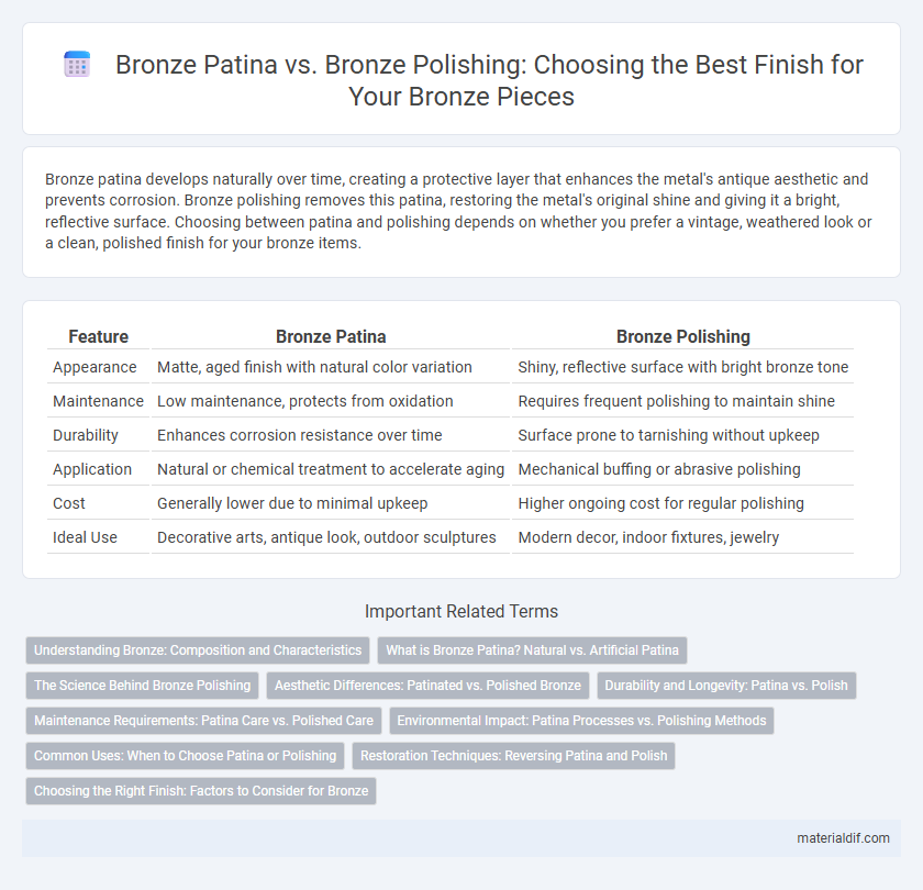Bronze Patina vs. Bronze Polishing: Choosing the Best Finish for Your Bronze Pieces