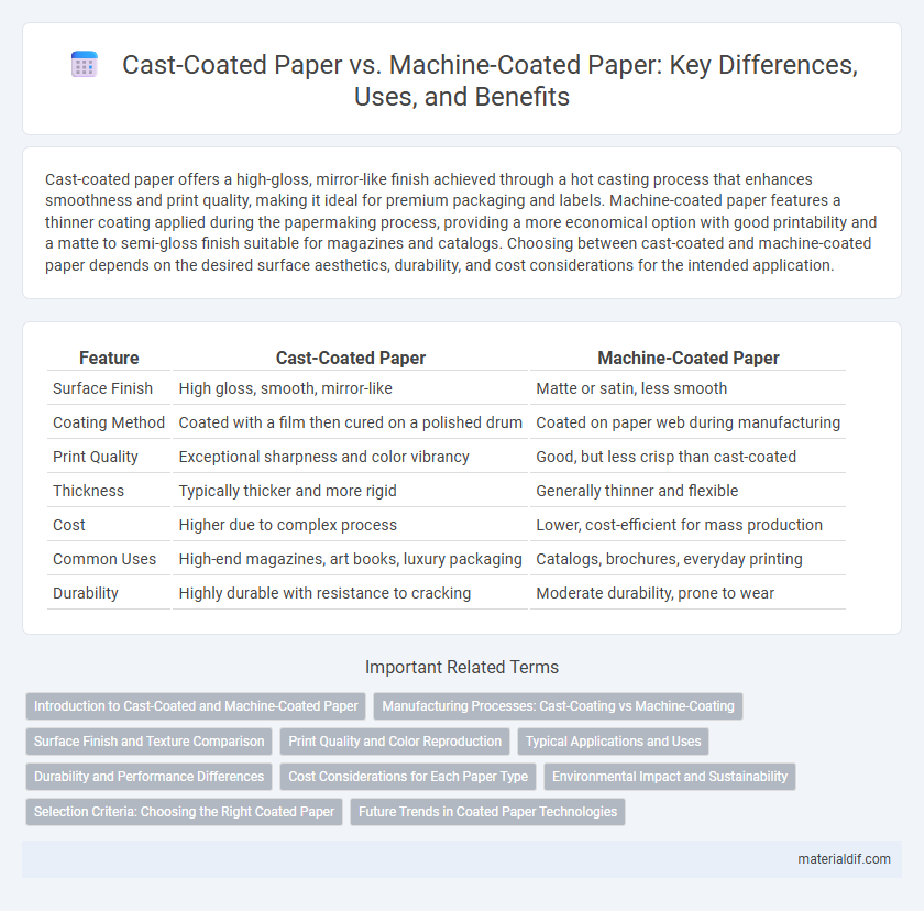 Cast-Coated Paper vs. Machine-Coated Paper: Key Differences, Uses, and Benefits