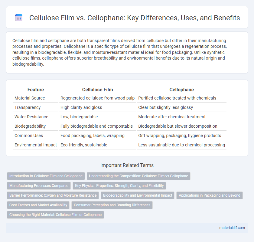 Cellulose Film vs. Cellophane: Key Differences, Uses, and Benefits