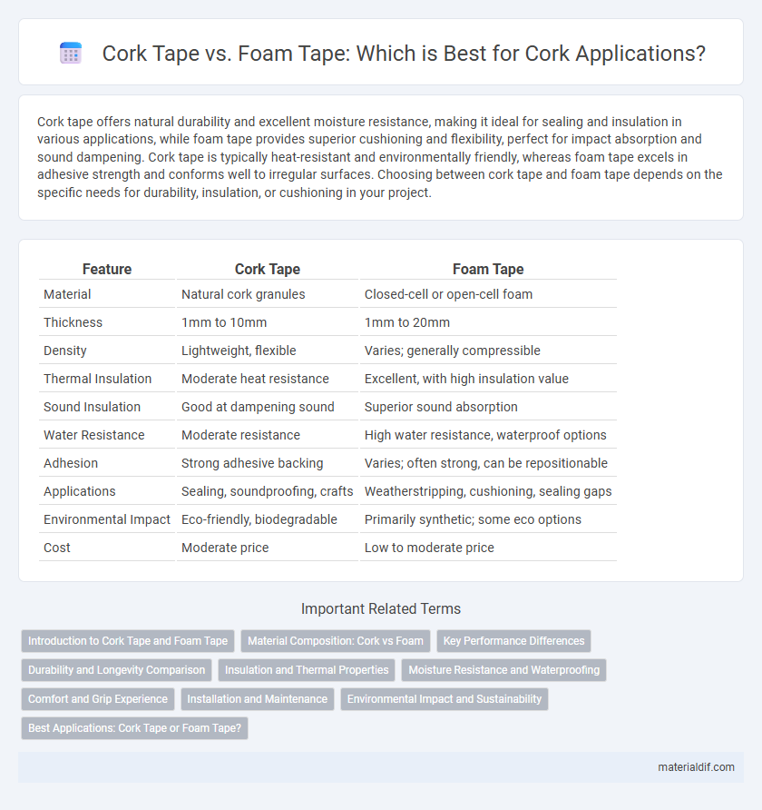 Cork Tape vs. Foam Tape: Which is Best for Cork Applications?