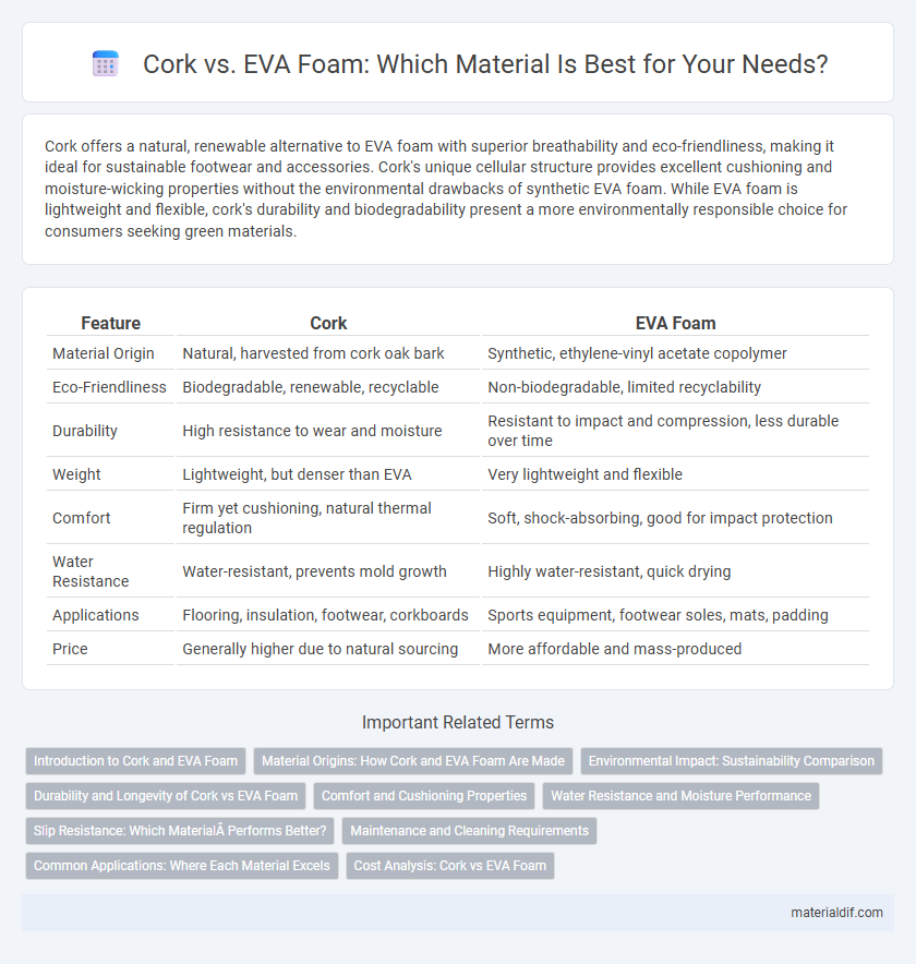 Cork vs. EVA Foam: Which Material Is Best for Your Needs?