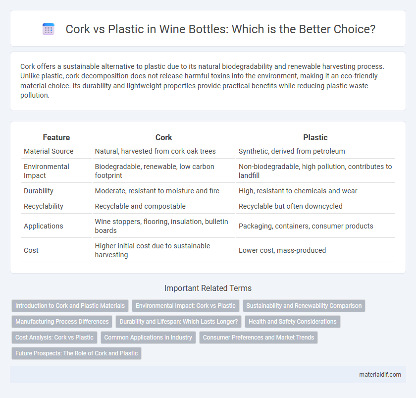 Cork vs Plastic in Wine Bottles: Which is the Better Choice?