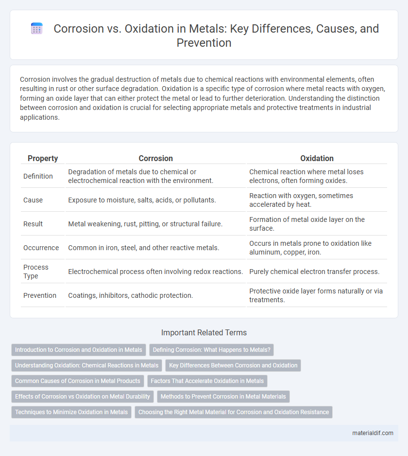 Corrosion vs. Oxidation in Metals: Key Differences, Causes, and Prevention