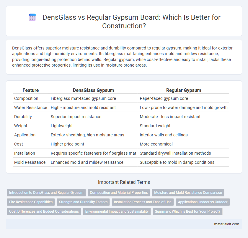 DensGlass vs Regular Gypsum Board: Which Is Better for Construction?