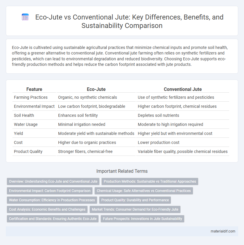 Eco-Jute vs Conventional Jute: Key Differences, Benefits, and Sustainability Comparison