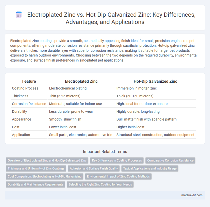 Electroplated Zinc vs. Hot-Dip Galvanized Zinc: Key Differences, Advantages, and Applications