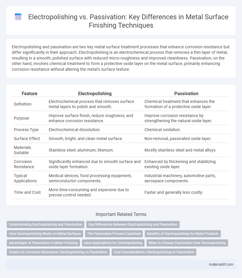 Electropolishing vs. Passivation: Key Differences in Metal Surface Finishing Techniques