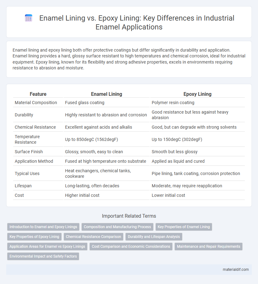 Enamel Lining vs. Epoxy Lining: Key Differences in Industrial Enamel Applications