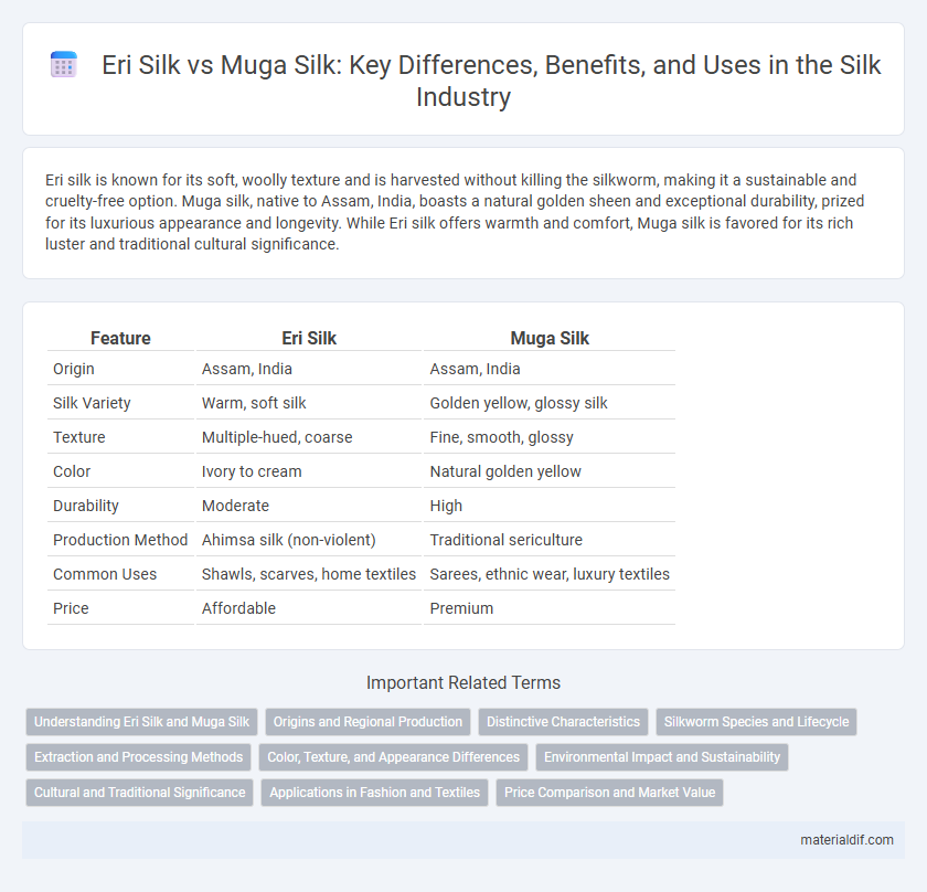 Eri Silk vs Muga Silk: Key Differences, Benefits, and Uses in the Silk Industry