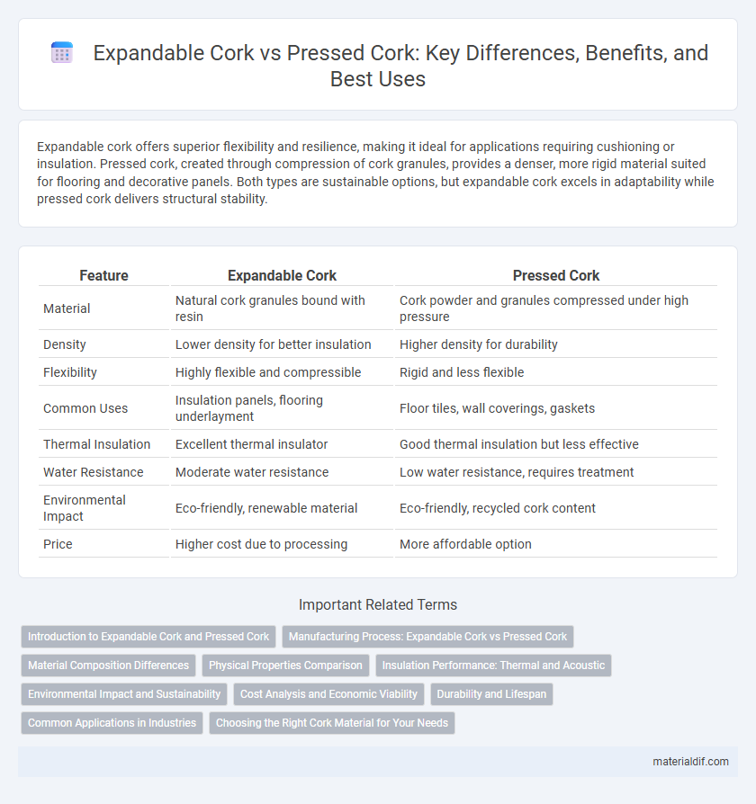 Expandable Cork vs Pressed Cork: Key Differences, Benefits, and Best Uses