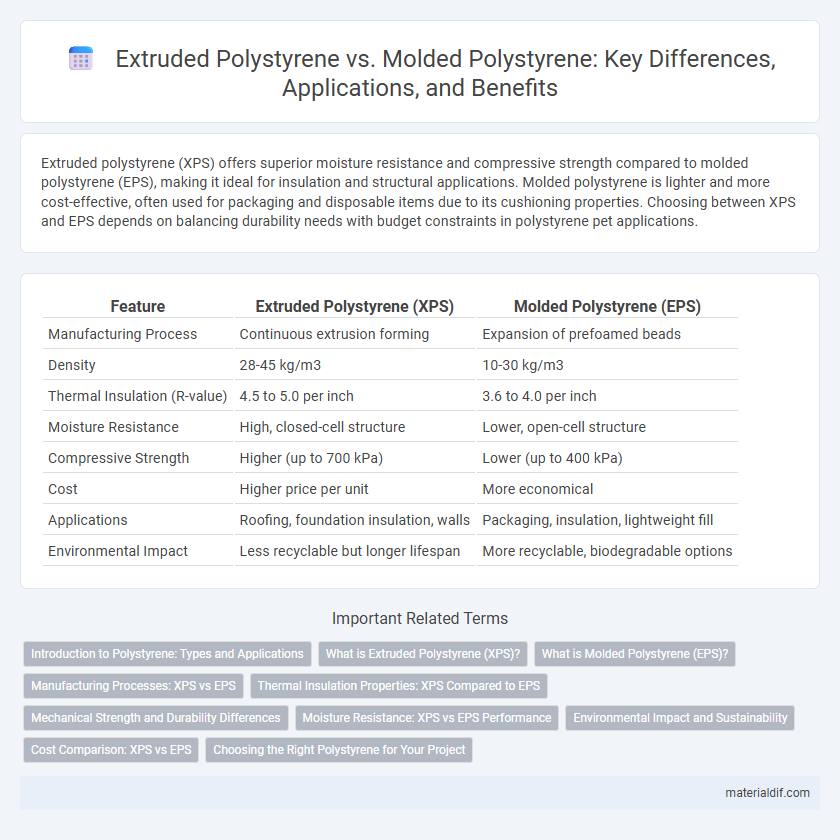 Extruded Polystyrene vs. Molded Polystyrene: Key Differences, Applications, and Benefits
