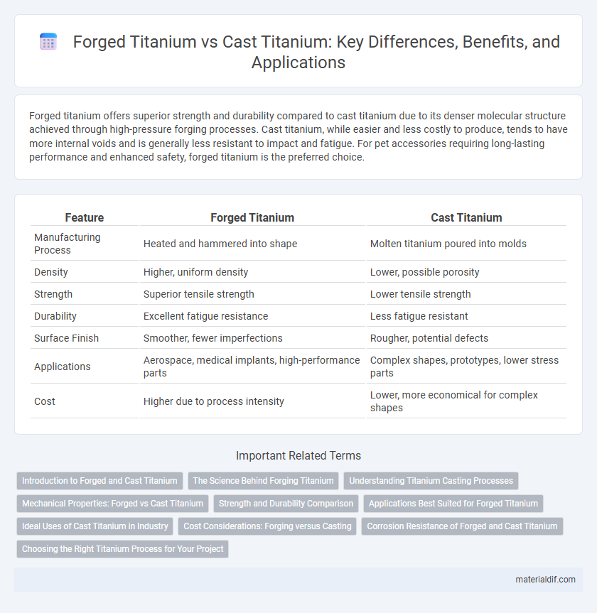 Forged Titanium vs Cast Titanium: Key Differences, Benefits, and Applications