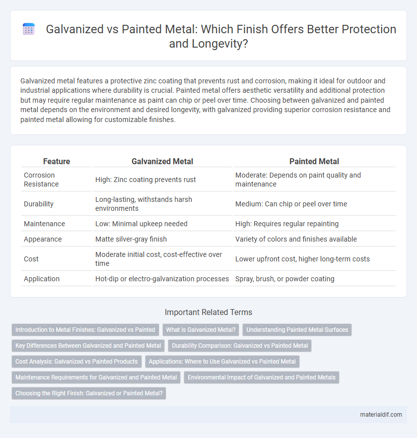 Galvanized vs Painted Metal: Which Finish Offers Better Protection and Longevity?