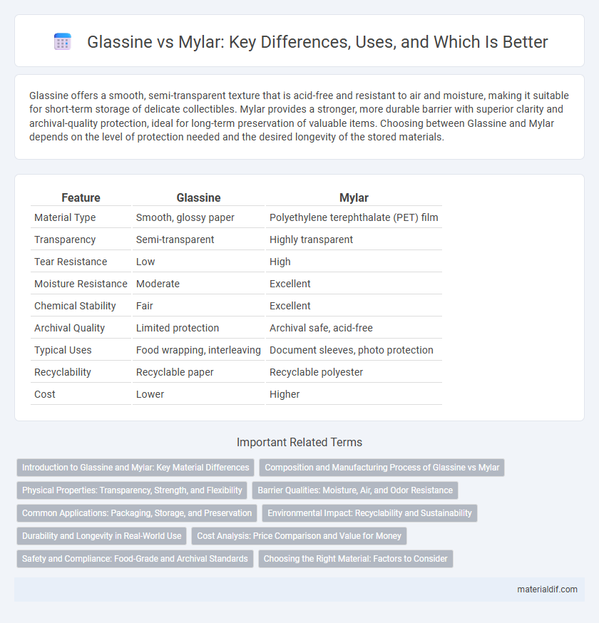 Glassine vs Mylar: Key Differences, Uses, and Which Is Better