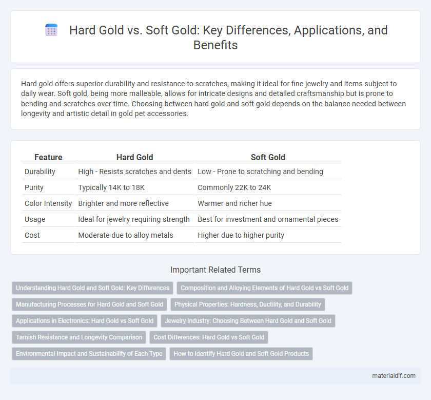 Hard Gold vs. Soft Gold: Key Differences, Applications, and Benefits