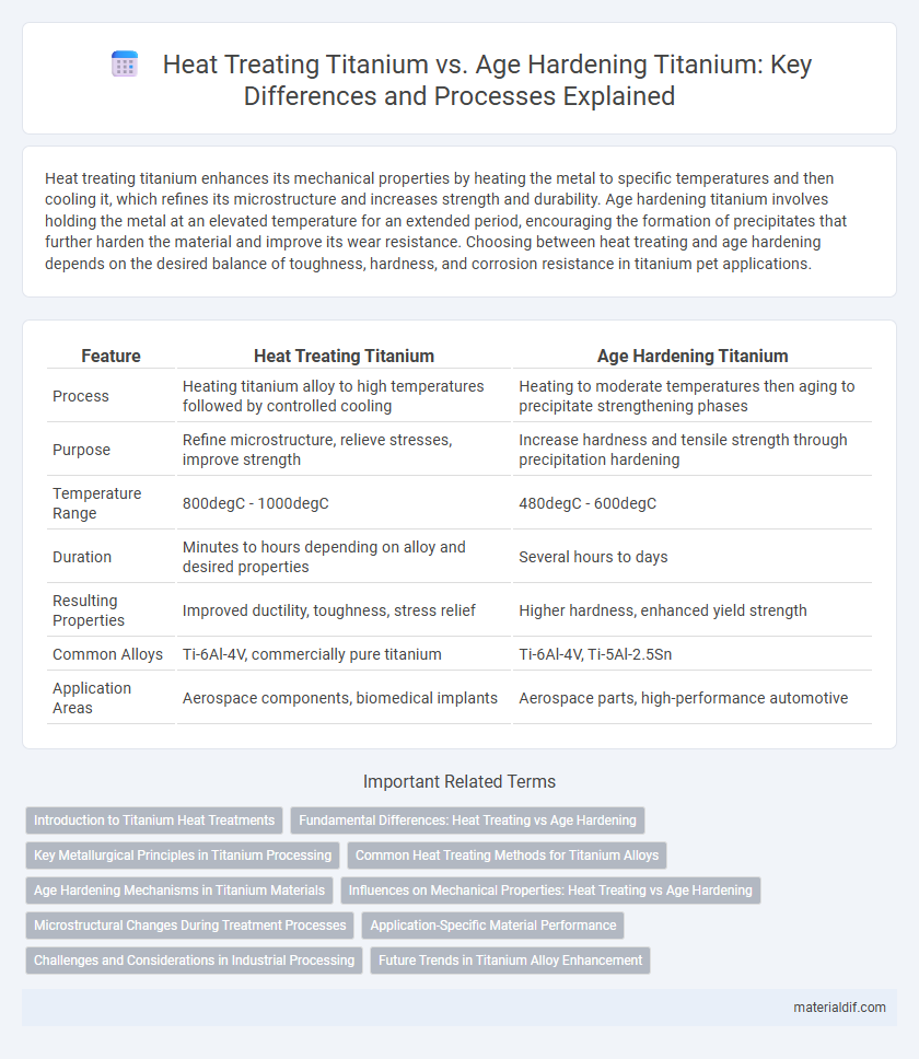 Heat Treating Titanium vs. Age Hardening Titanium: Key Differences and Processes Explained