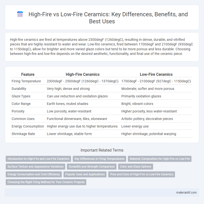 High-Fire vs Low-Fire Ceramics: Key Differences, Benefits, and Best Uses
