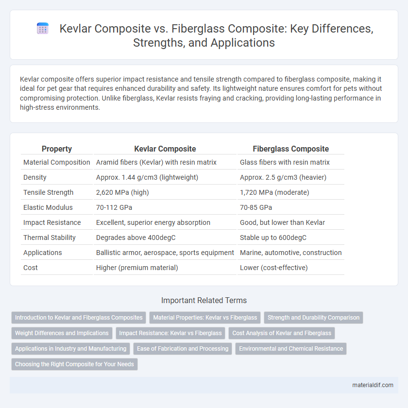 Kevlar Composite vs. Fiberglass Composite: Key Differences, Strengths, and Applications