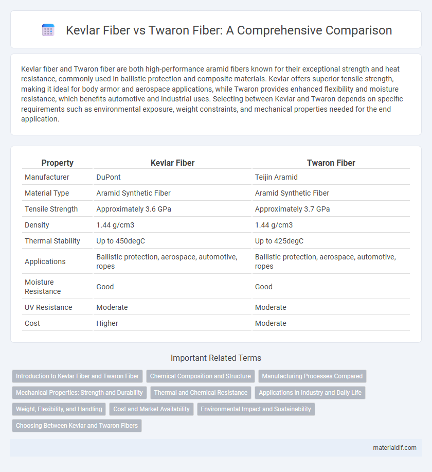 Kevlar Fiber vs Twaron Fiber: A Comprehensive Comparison
