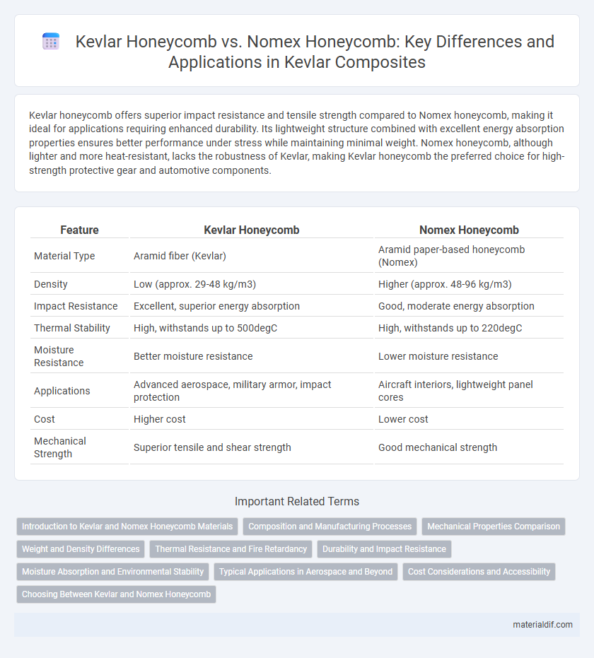 Kevlar Honeycomb vs. Nomex Honeycomb: Key Differences and Applications in Kevlar Composites