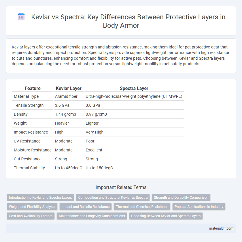 Kevlar vs Spectra: Key Differences Between Protective Layers in Body Armor