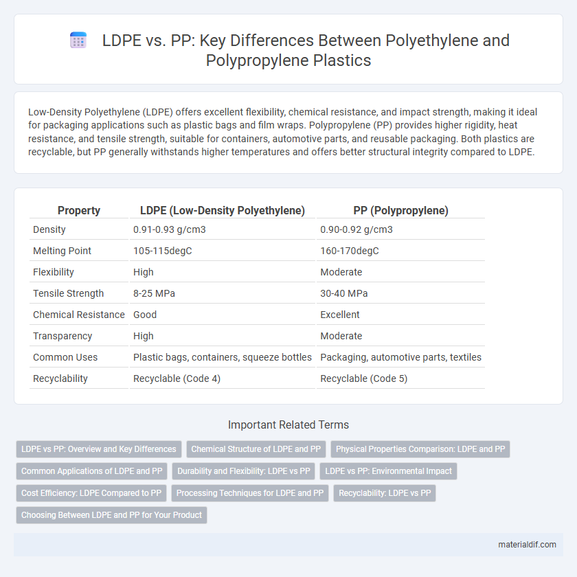 LDPE vs. PP: Key Differences Between Polyethylene and Polypropylene Plastics