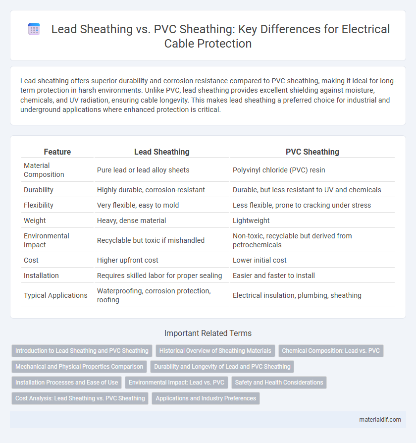 Lead Sheathing vs. PVC Sheathing: Key Differences for Electrical Cable Protection