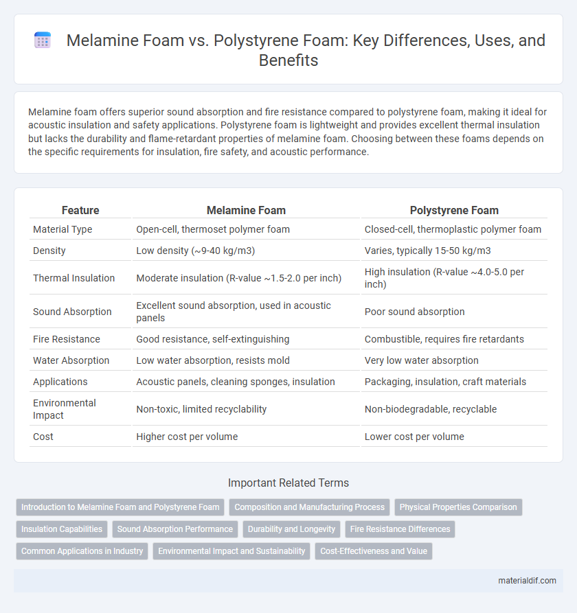 Melamine Foam vs. Polystyrene Foam: Key Differences, Uses, and Benefits