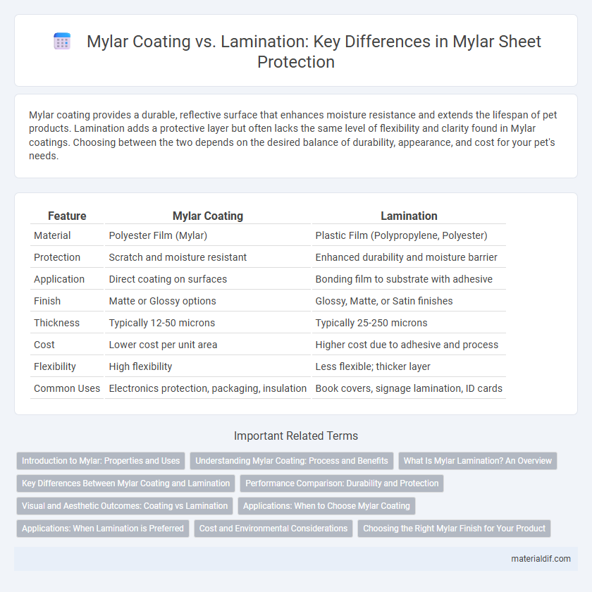 Mylar Coating vs. Lamination: Key Differences in Mylar Sheet Protection