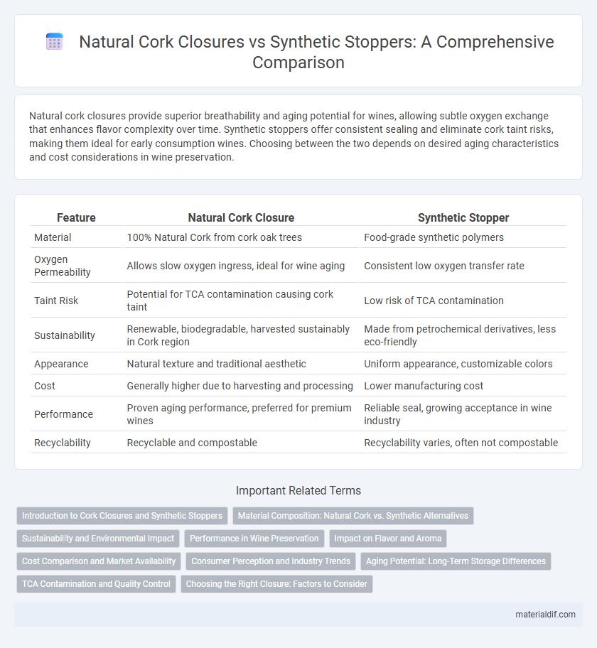 Natural Cork Closures vs Synthetic Stoppers: A Comprehensive Comparison