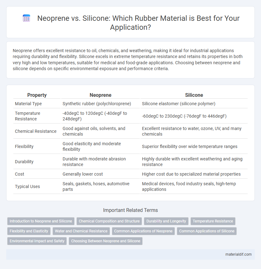 Neoprene vs. Silicone: Which Rubber Material is Best for Your Application?