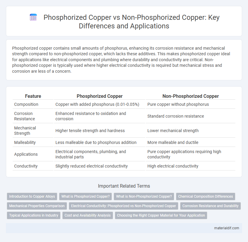 Phosphorized Copper vs Non-Phosphorized Copper: Key Differences and Applications