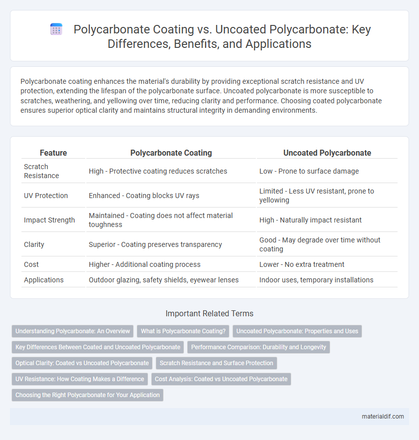 Polycarbonate Coating vs. Uncoated Polycarbonate: Key Differences, Benefits, and Applications