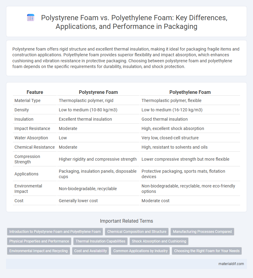 Polystyrene Foam vs. Polyethylene Foam: Key Differences, Applications, and Performance in Packaging