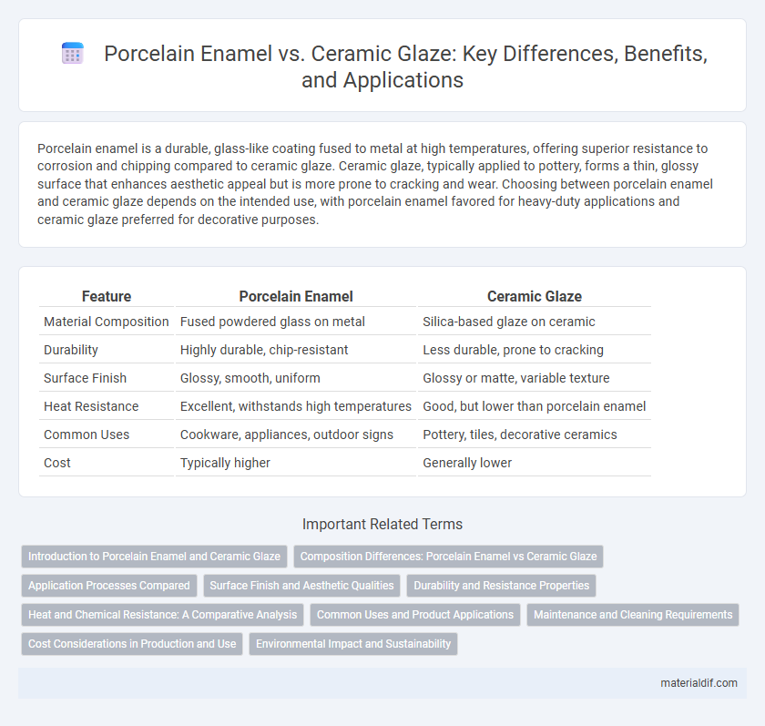 Porcelain Enamel vs. Ceramic Glaze: Key Differences, Benefits, and Applications