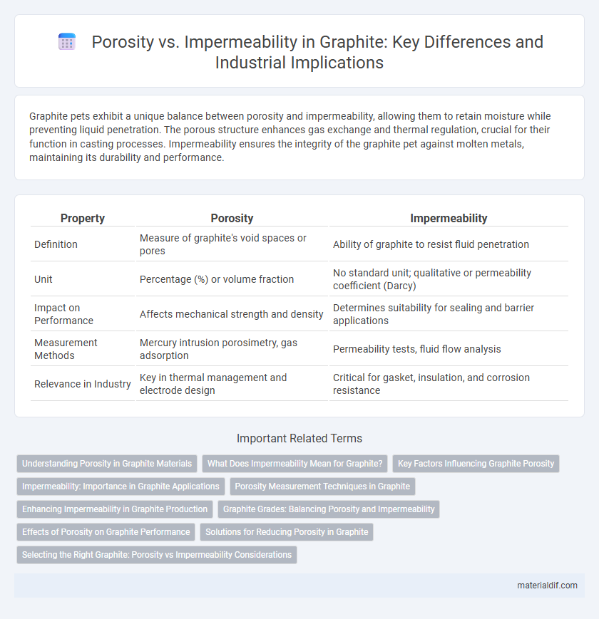 Porosity vs. Impermeability in Graphite: Key Differences and Industrial Implications