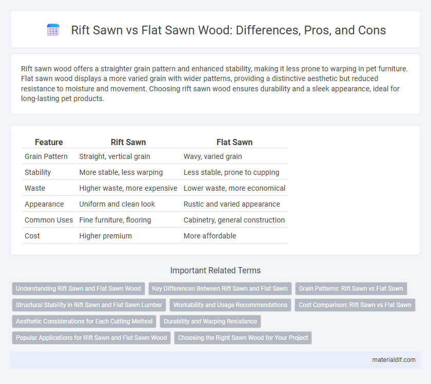 Rift Sawn vs Flat Sawn Wood: Differences, Pros, and Cons