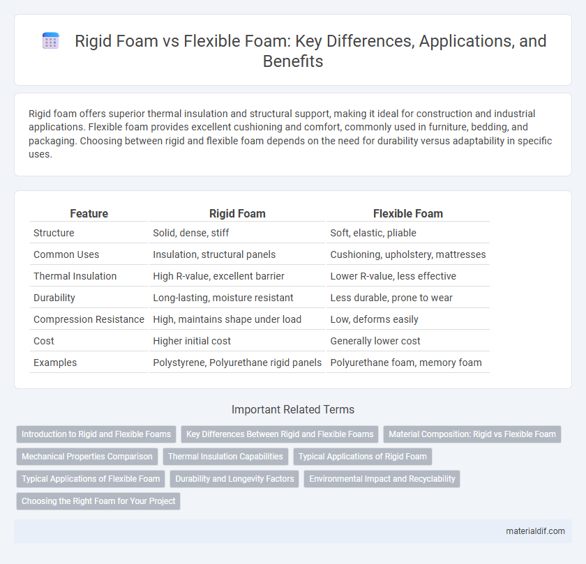 Rigid Foam vs Flexible Foam: Key Differences, Applications, and Benefits