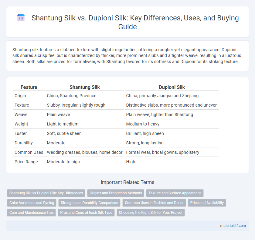 Shantung Silk vs. Dupioni Silk: Key Differences, Uses, and Buying Guide