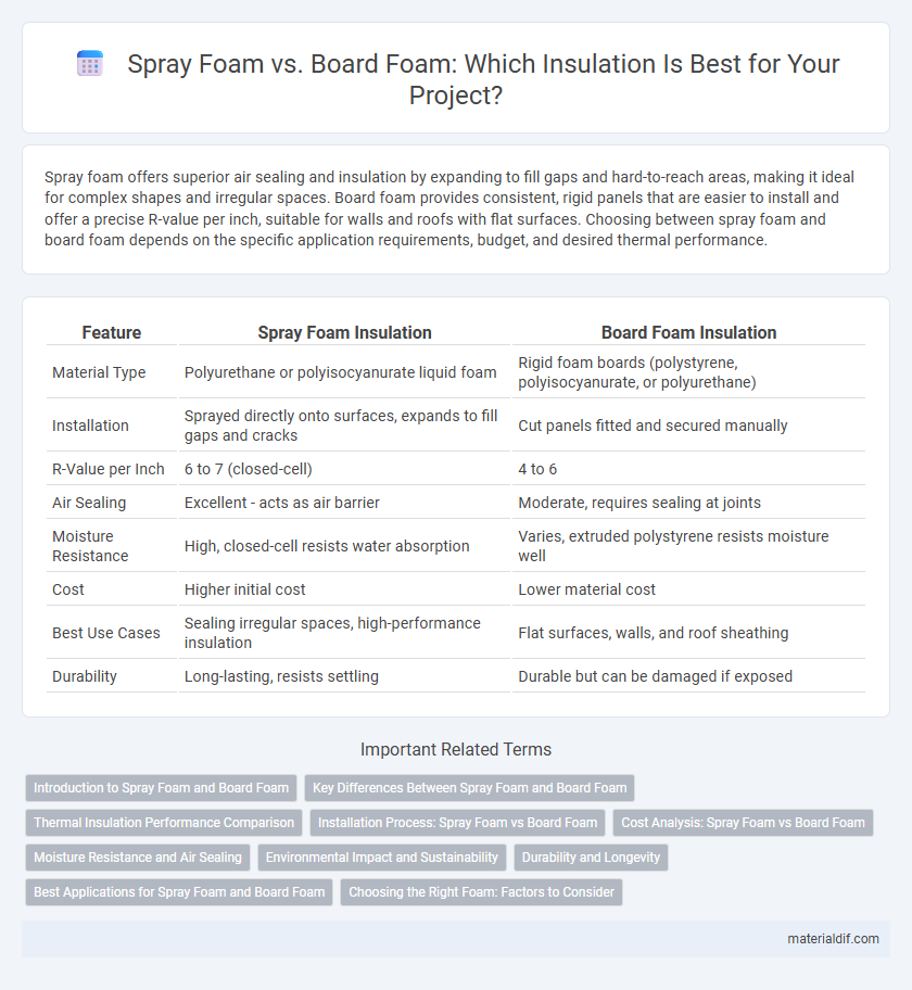 Spray Foam vs. Board Foam: Which Insulation Is Best for Your Project?