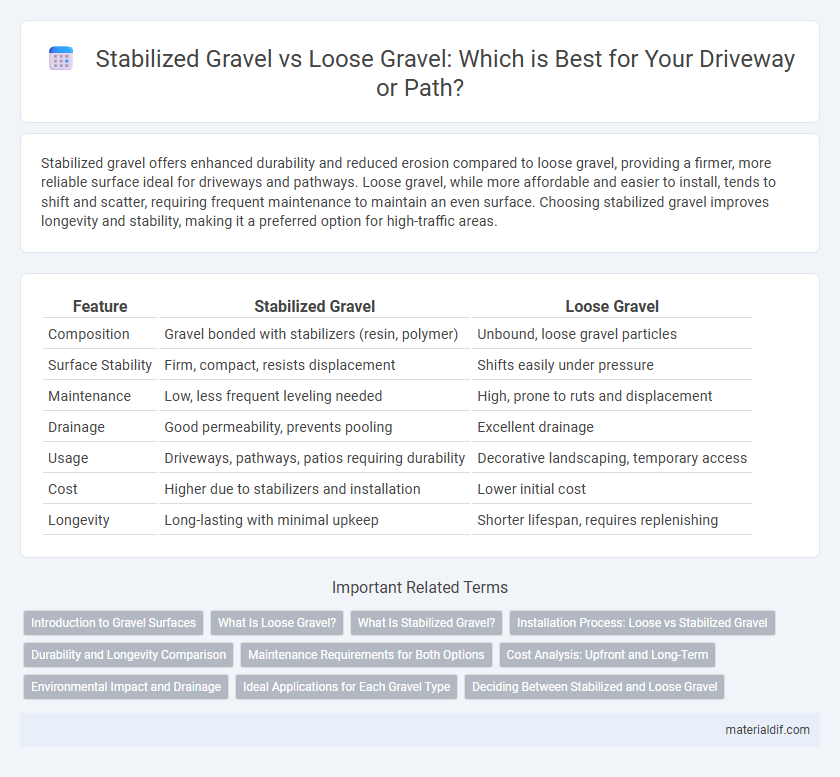 Stabilized Gravel vs Loose Gravel: Which is Best for Your Driveway or Path?