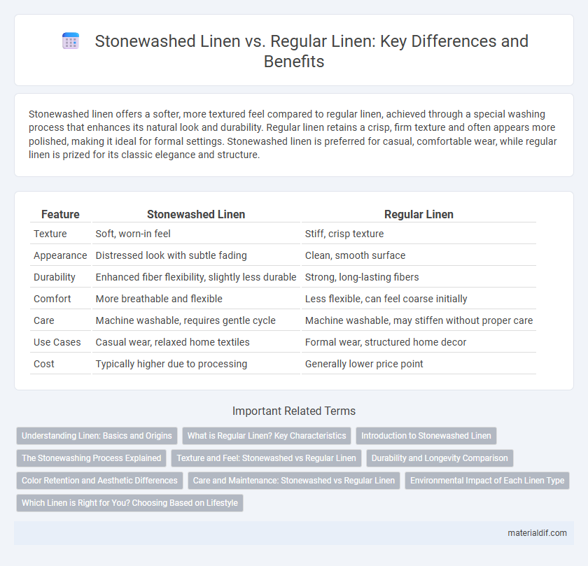 Stonewashed Linen vs. Regular Linen: Key Differences and Benefits