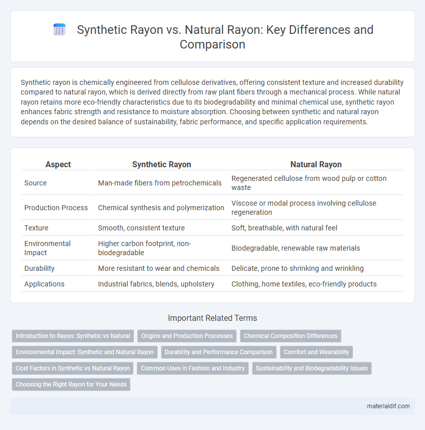 Synthetic Rayon vs. Natural Rayon: Key Differences and Comparison