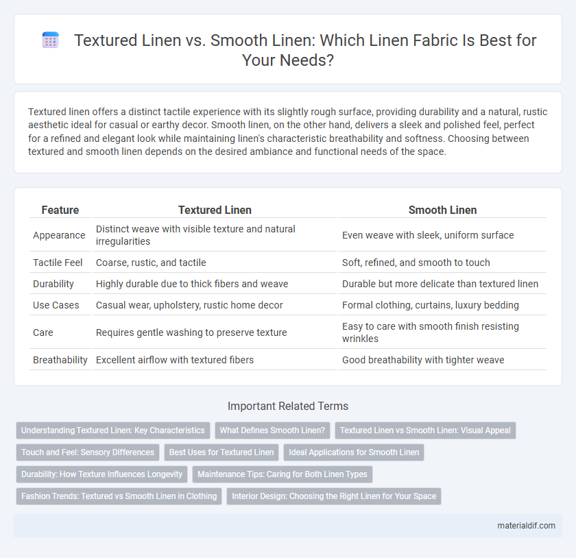 Textured Linen vs. Smooth Linen: Which Linen Fabric Is Best for Your Needs?