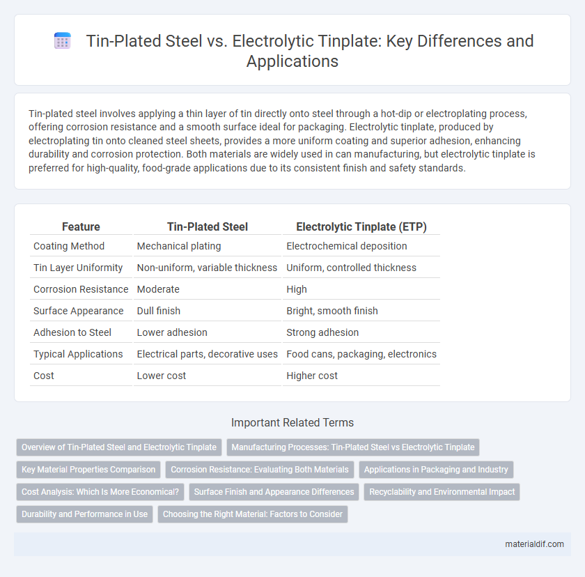 Tin-Plated Steel vs. Electrolytic Tinplate: Key Differences and Applications