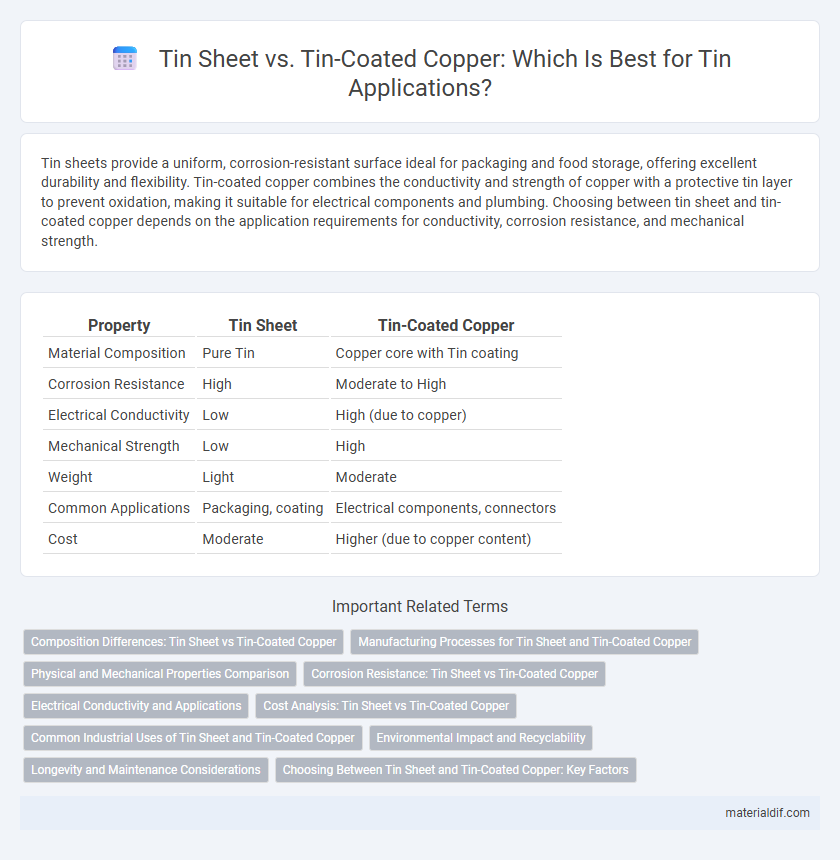 Tin Sheet vs. Tin-Coated Copper: Which Is Best for Tin Applications?