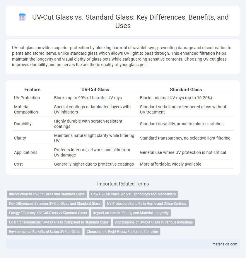 UV-Cut Glass vs. Standard Glass: Key Differences, Benefits, and Uses