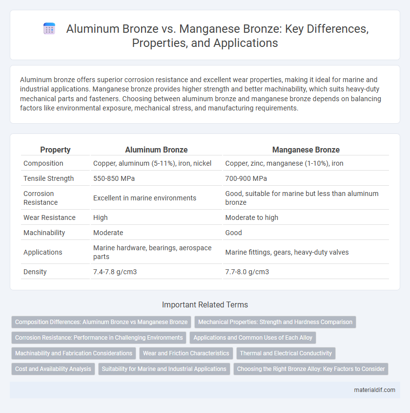 Aluminum Bronze vs. Manganese Bronze: Key Differences, Properties, and Applications